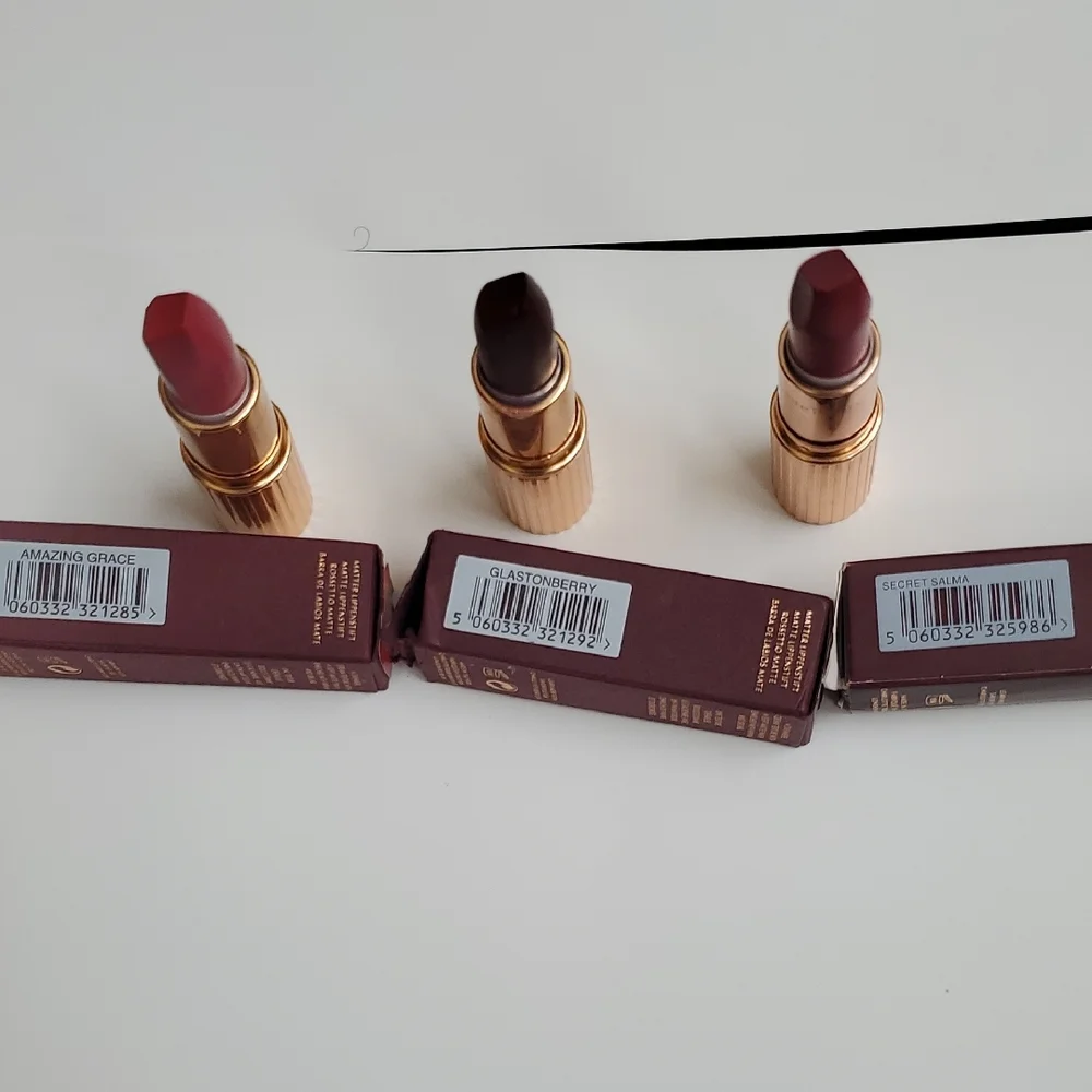 New Authentic Charlotte Tilbury Matte Revolution LongLasting Lipstick In 3 Shade